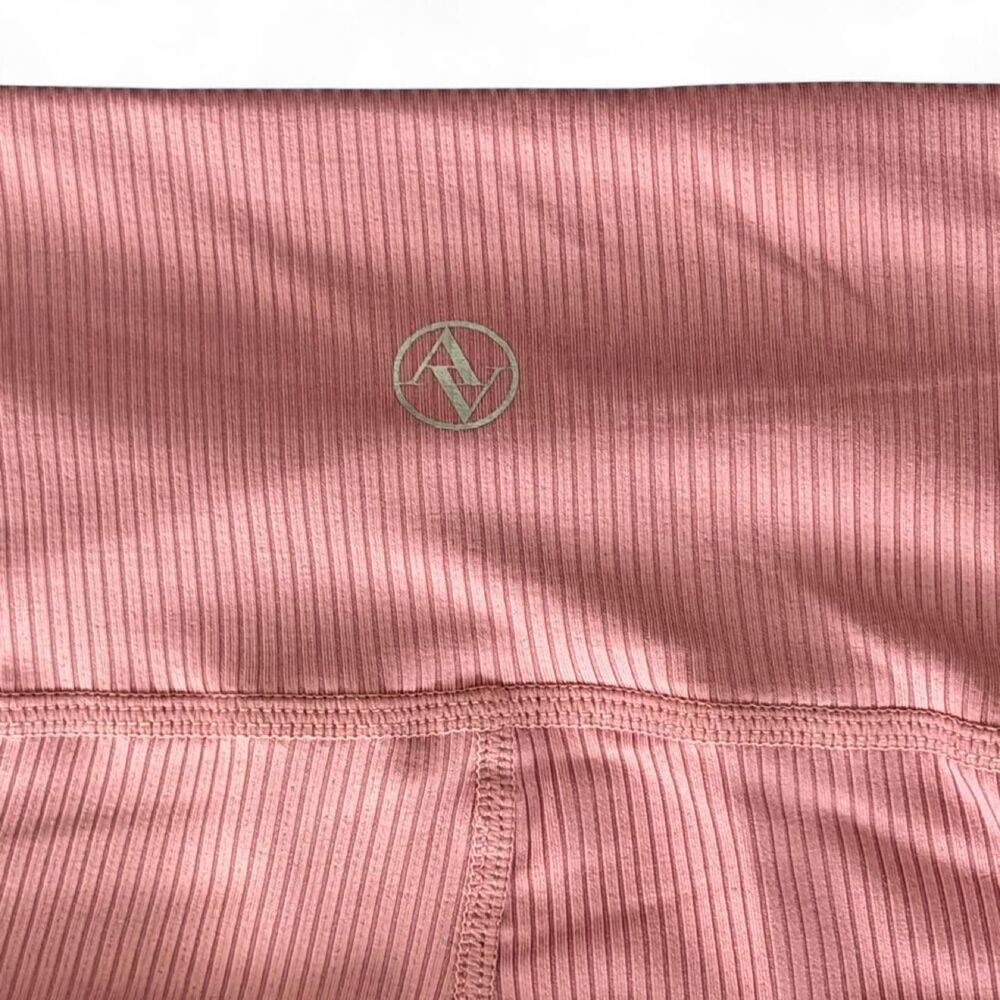 Adrienne Vittadini Women's Pink Athletic Leggings Size 3X - Picture 8 of 8